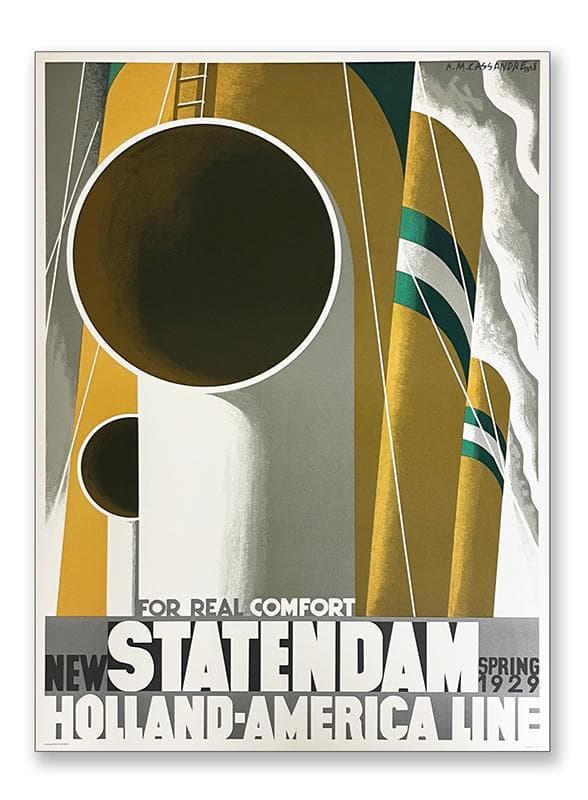 Statendam/アドルフ ムーロン カッサンドル/アートポスター