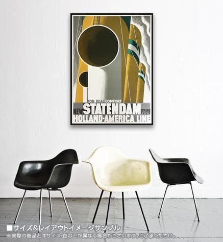 Statendam/アドルフ ムーロン カッサンドル/アートポスター