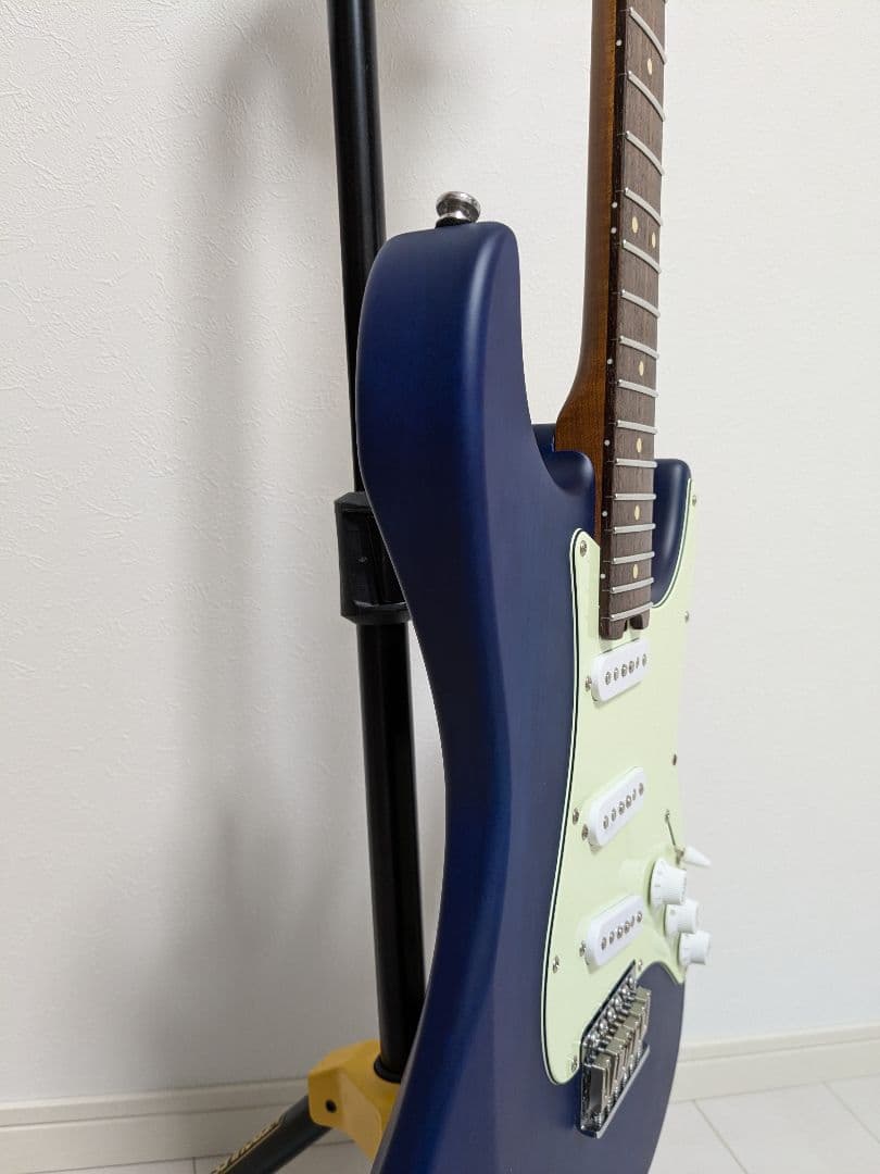 ギター EART Electric Guitar SSS Blue