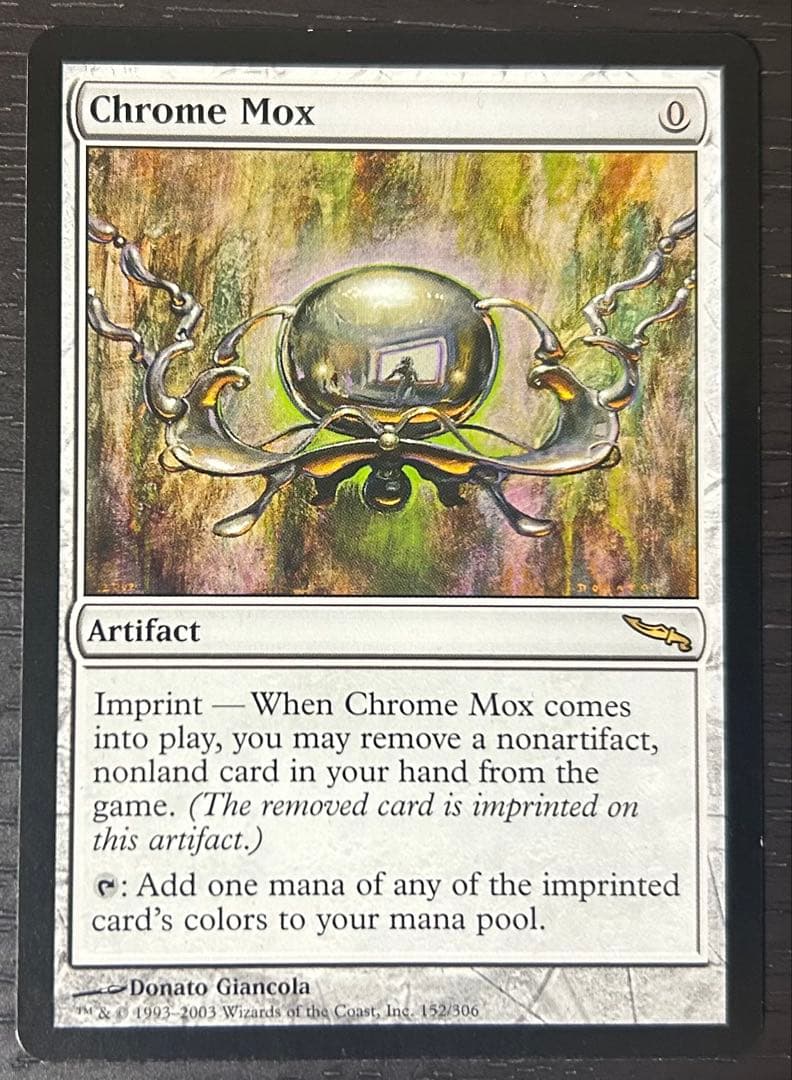 金属モックス/Chrome Mox_英語