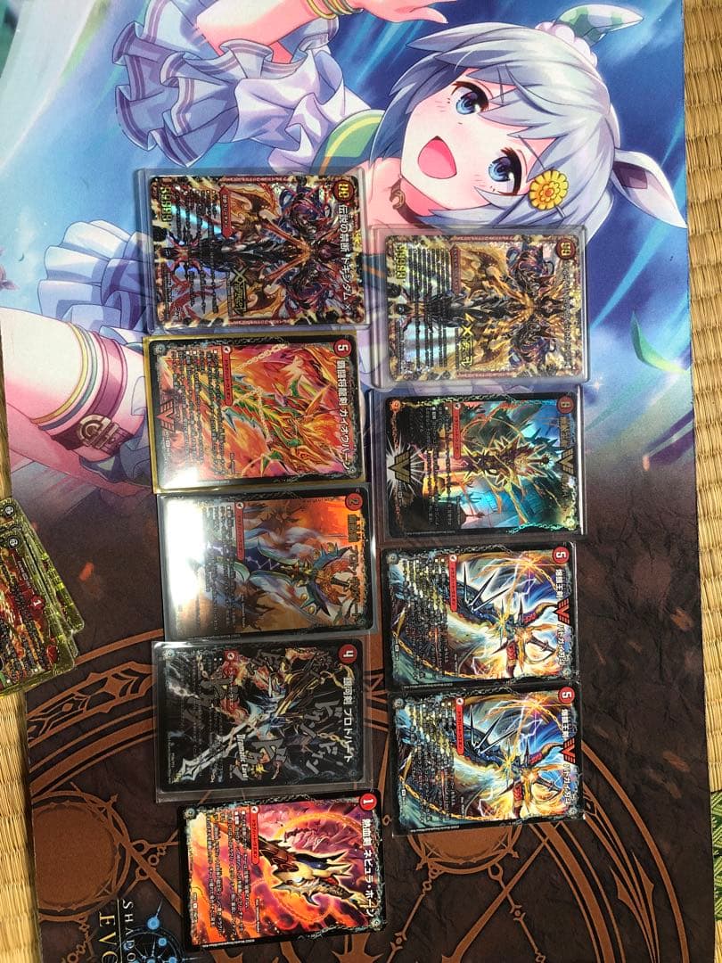 デュエマ 引退品 モルトnextデッキパーツなど　ドキンダムX 禁断文字