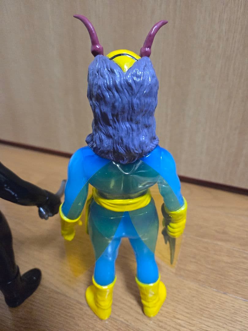 ショッカー戦闘員(黒ベレー帽)ワンフェス　　蜂女(新色)+ミニソフビ　まとめ売り