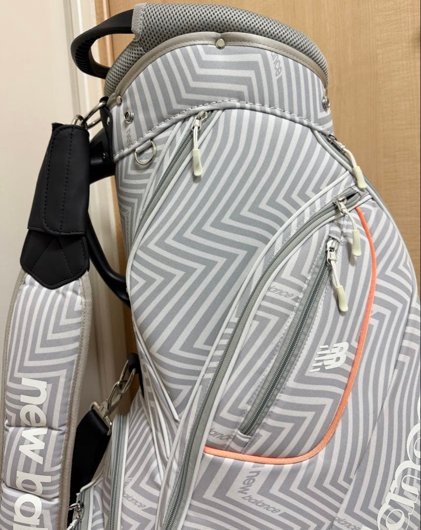 美品★ニューバランス★キャディバッグ★ゴルフ★ゴルフバッグ★newbalance