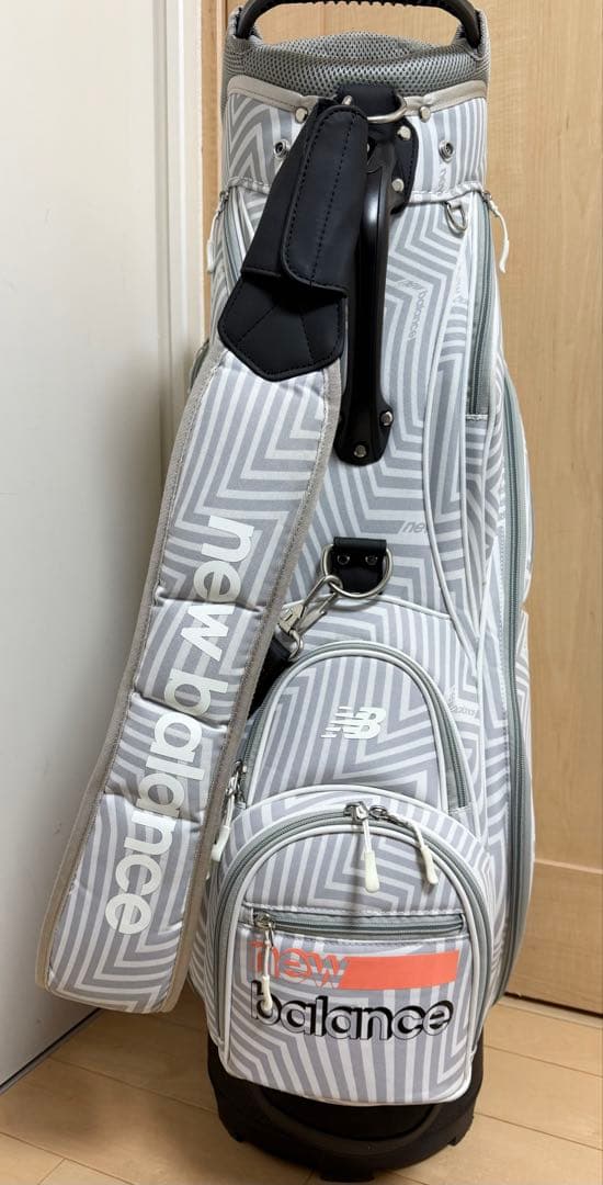 美品★ニューバランス★キャディバッグ★ゴルフ★ゴルフバッグ★newbalance