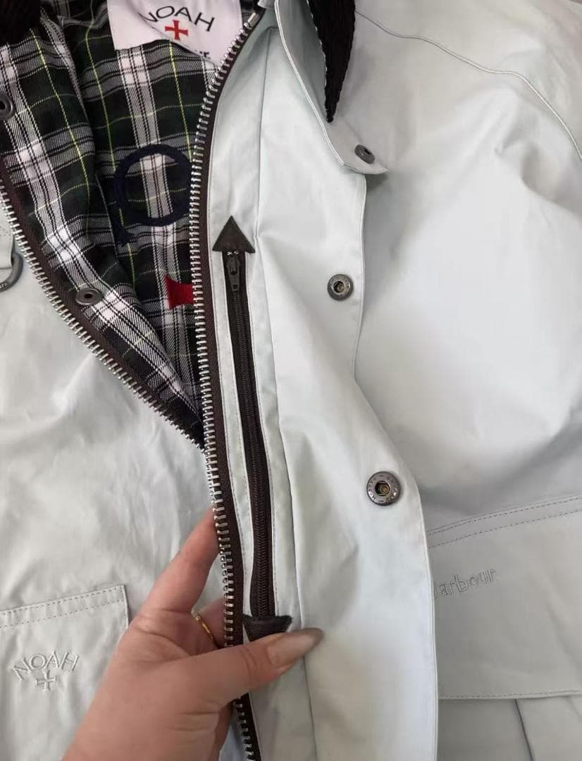 Barbour NOAH ライトグリーン ジャケット