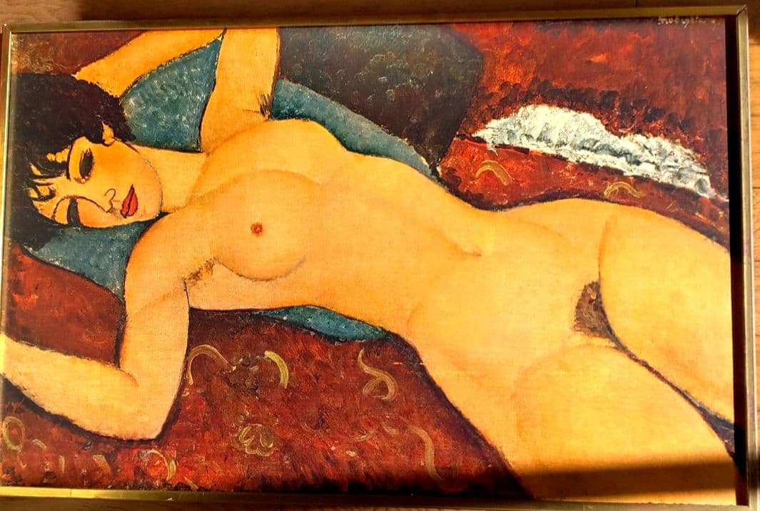 モディリアーニ魅惑的複製名画