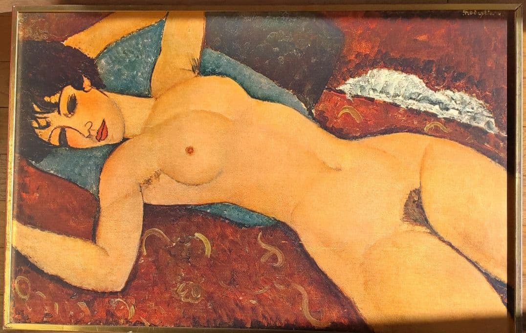 モディリアーニ魅惑的複製名画