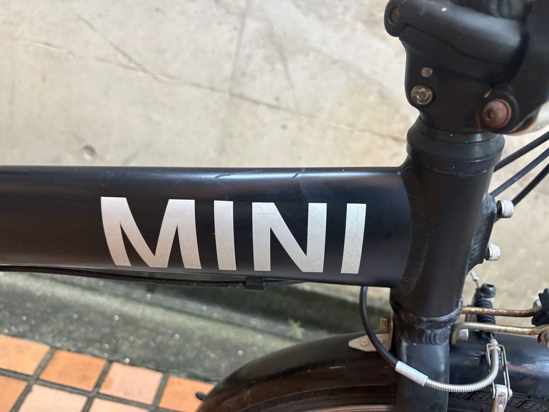 値下げ！MINIフォールディングバイク10速カスタム引き取り限定（大阪市内）