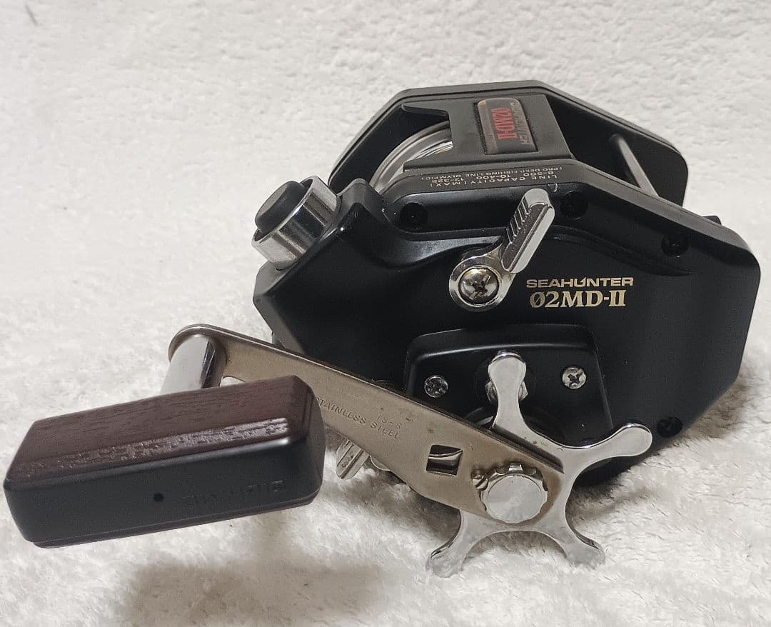 オリムピックシーハンター02MD-Ⅱ電動リール！通電確認済み