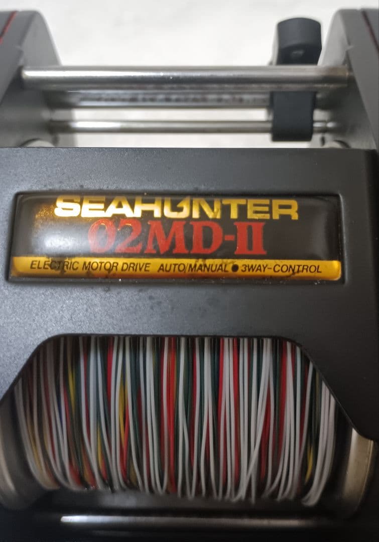オリムピックシーハンター02MD-Ⅱ電動リール！通電確認済み