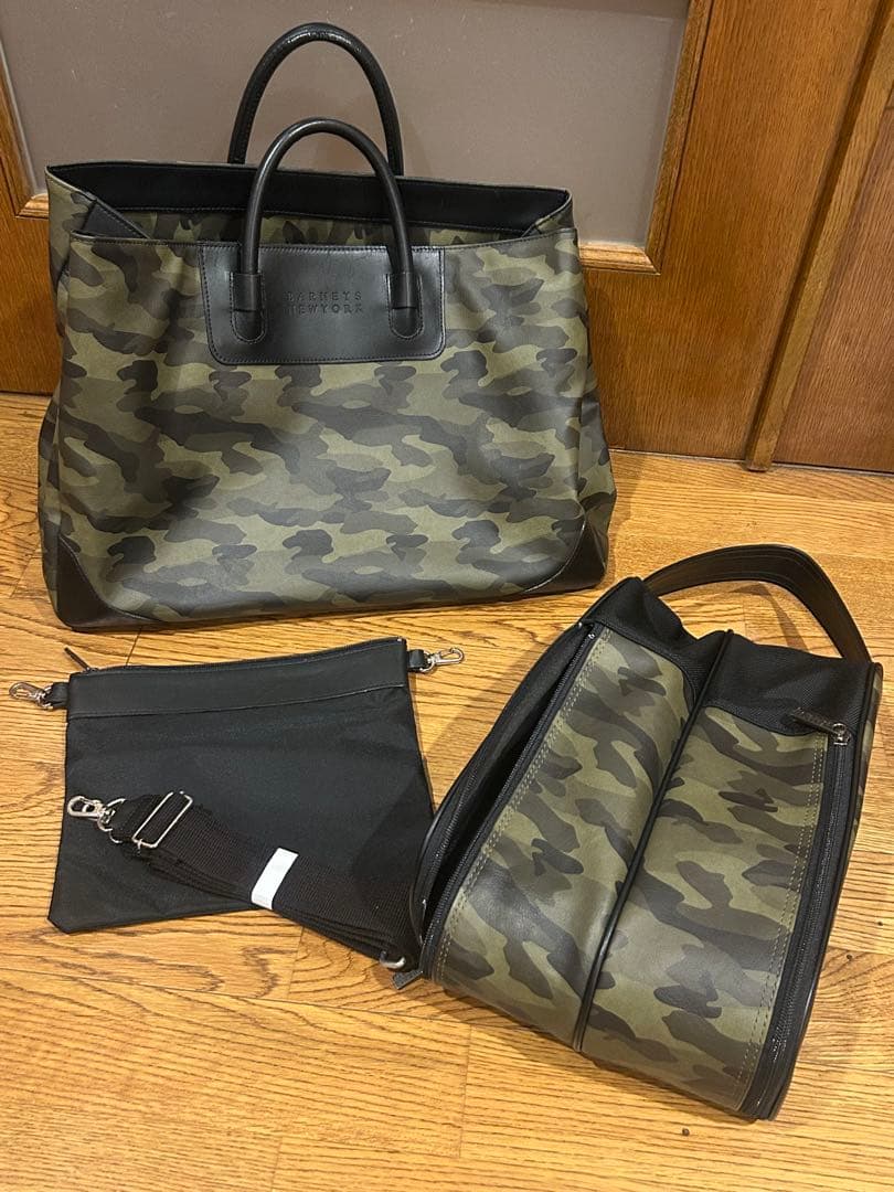 バーニーズニューヨークゴルフ　ボストンバッグ　ジュースケース