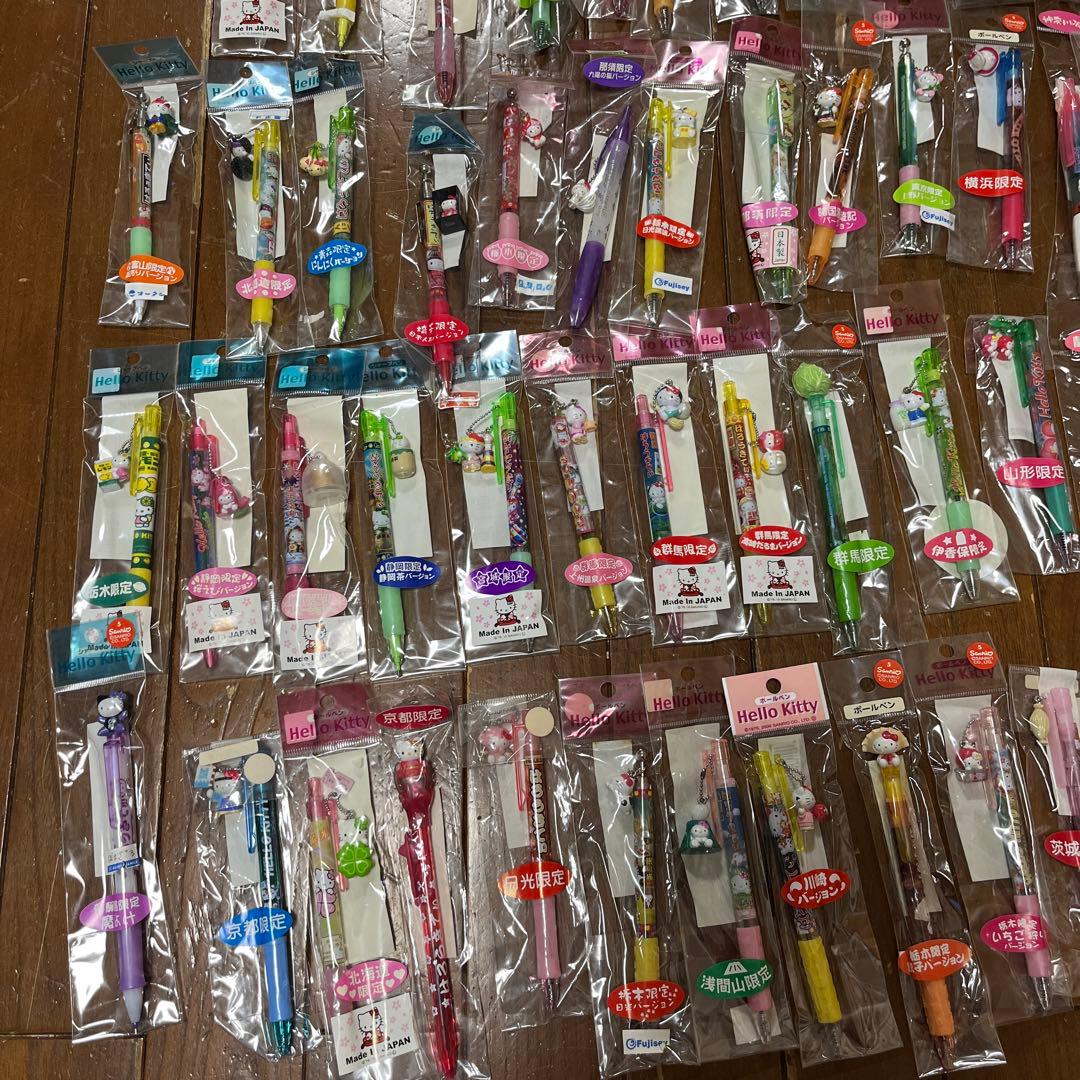バラ売り不可 ハローキティ ご当地キティ ボールペン シャーペン 全て未開封