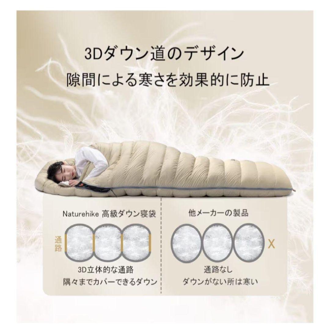G*O様 Naturehike/ネイチャーハイク●ダウンシュラフ