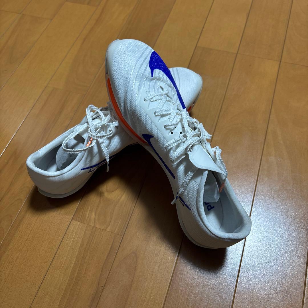 Nike Vapor スパイクシューズ ホワイト/ブルー/オレンジ