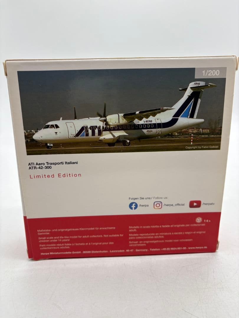 herpaWings ATR-42-300 1/200スケール