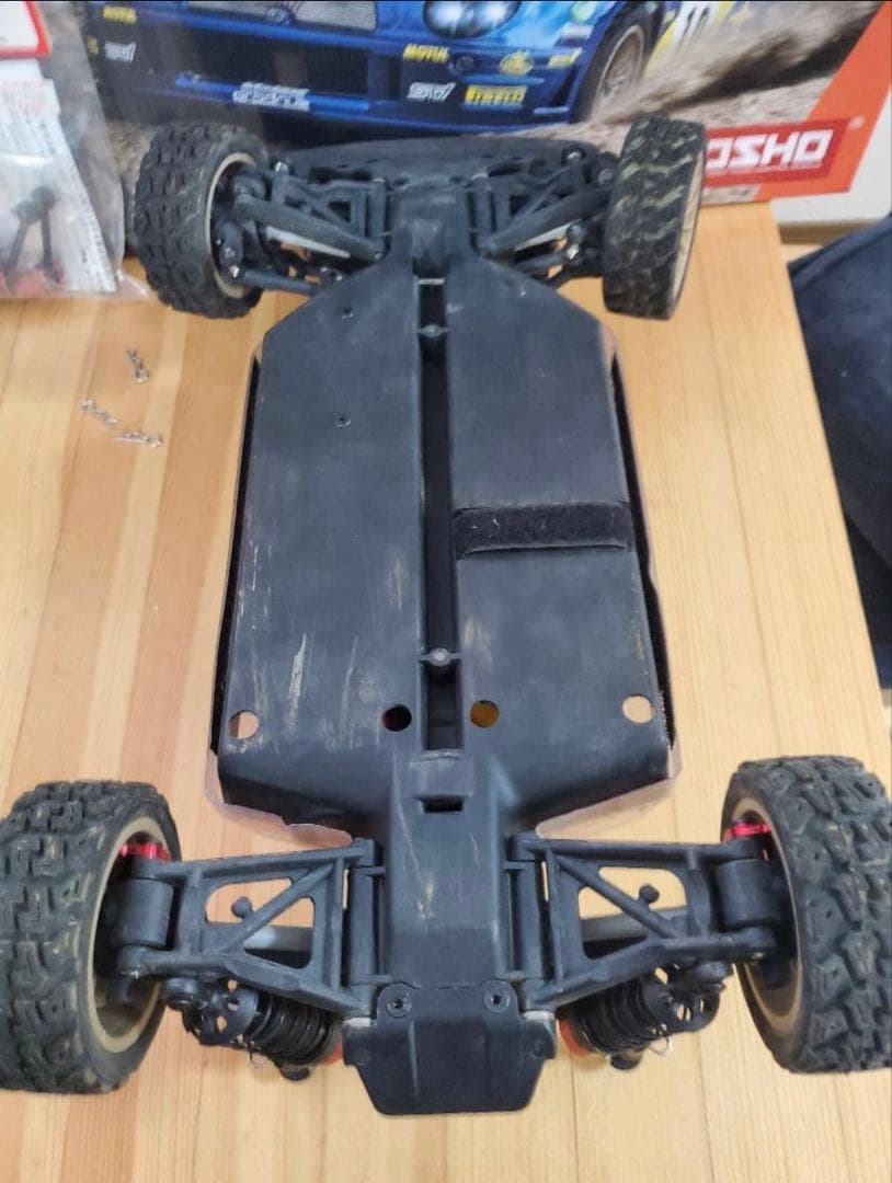 京商　fazer mk2 ラリー　スバル　インプレッサ　オプション付き