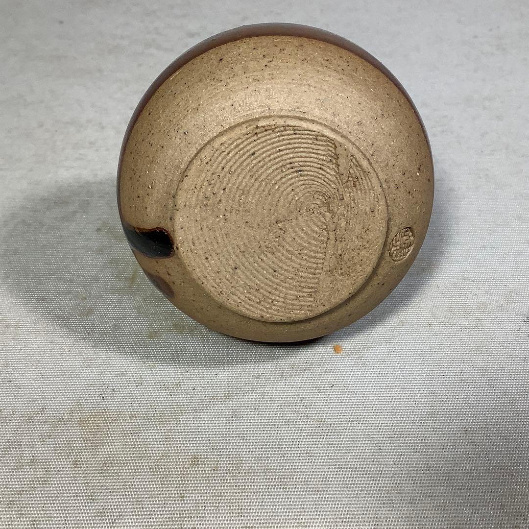 大名物　利休鶴首写茶入　松本鐡山　茶道具　送料無料