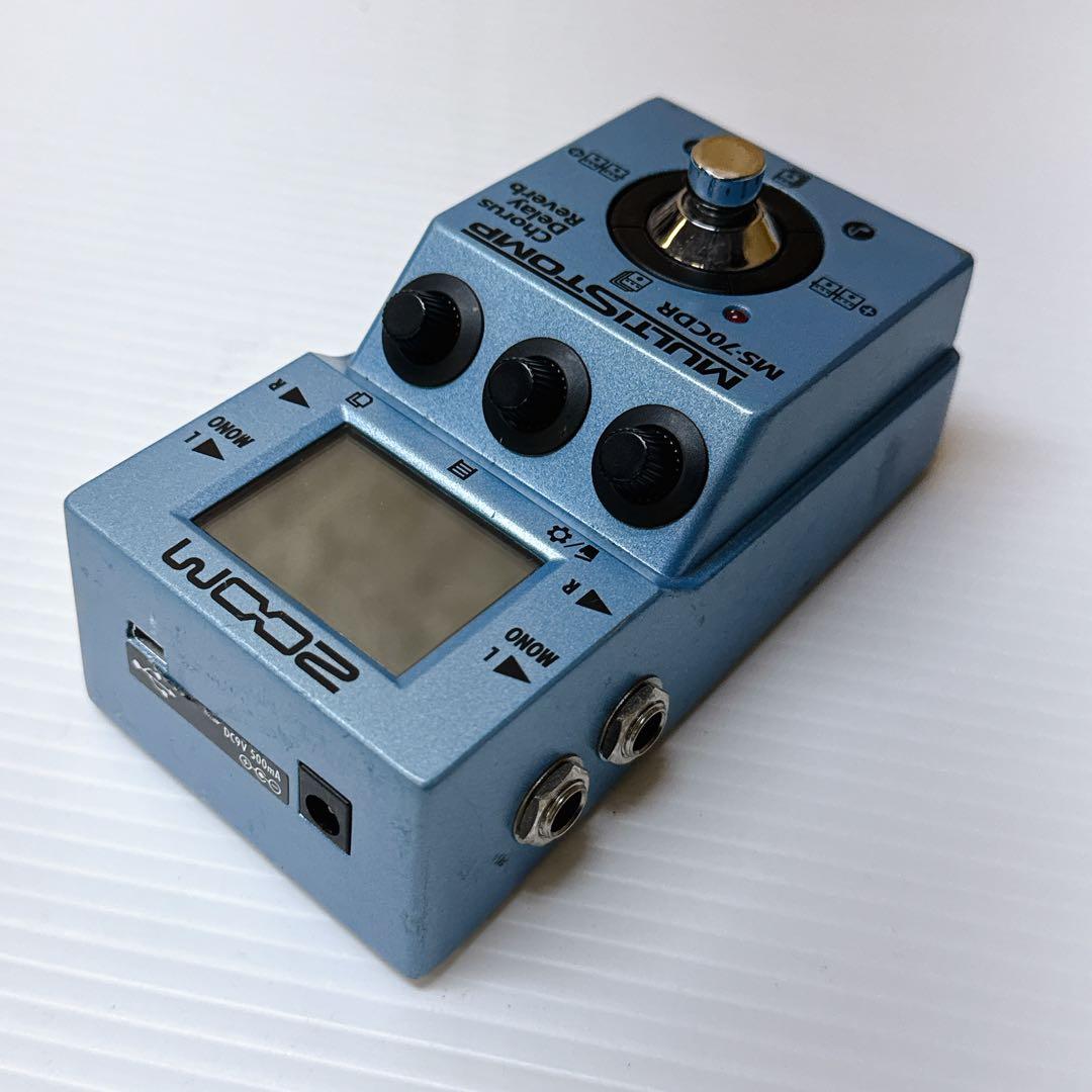 ZOOM MULTISTOMP MS-70CDR マルチエフェクター V2.00