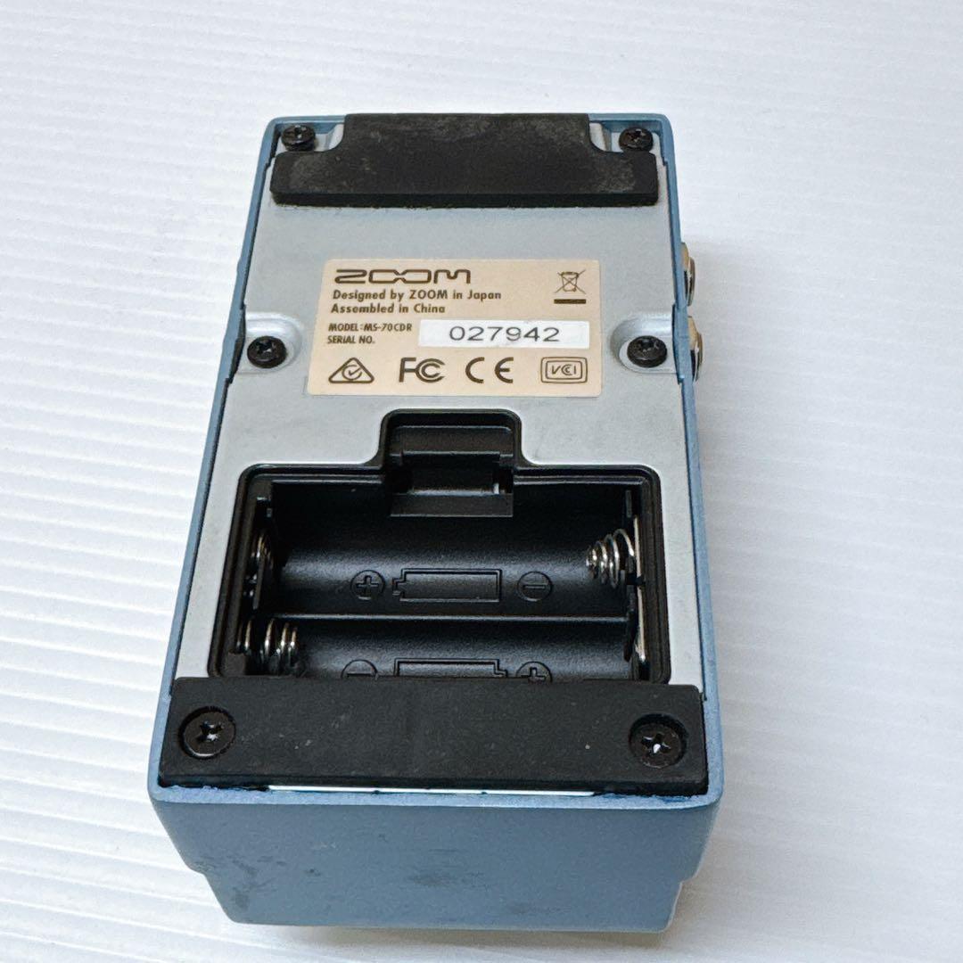 ZOOM MULTISTOMP MS-70CDR マルチエフェクター V2.00