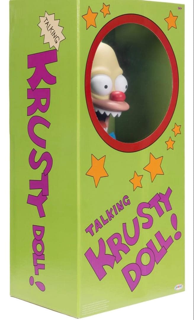 TALKING KRUSTY DOLL 16インチ　新品未開封