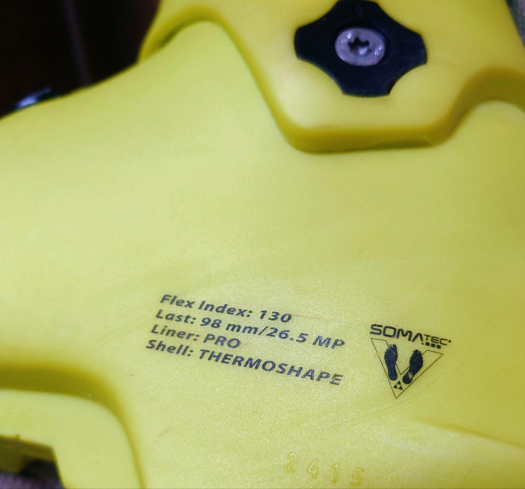 【基礎系上級1級2級】Fischer RC4 130 25.0-25.5cm