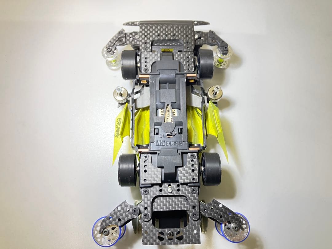 ミニ四駆　完成品　MSフレキ　AVANTE MK.Ⅲ AZURE