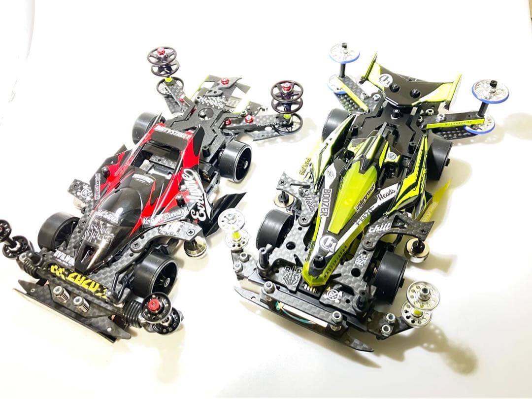 ミニ四駆　完成品　MSフレキ　AVANTE MK.Ⅲ AZURE