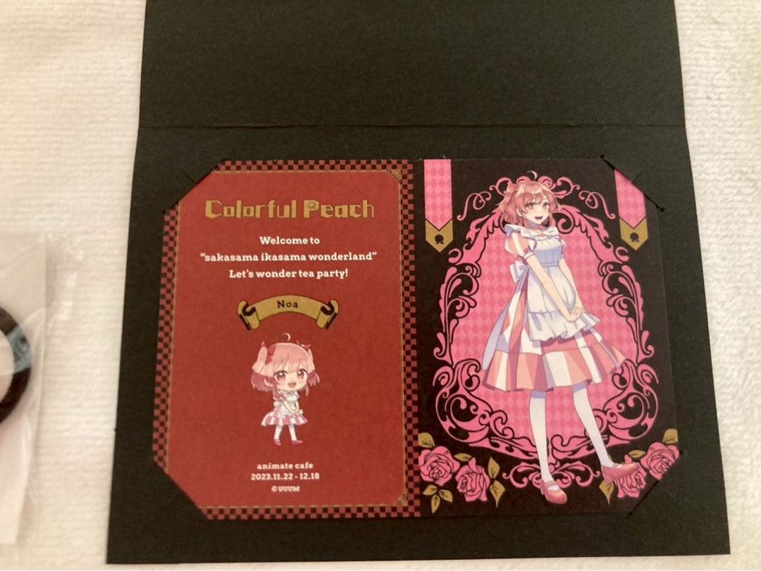 カラフルピーチ のあさん おまとめ売り タオル 色紙 シャープペン カード ゴム