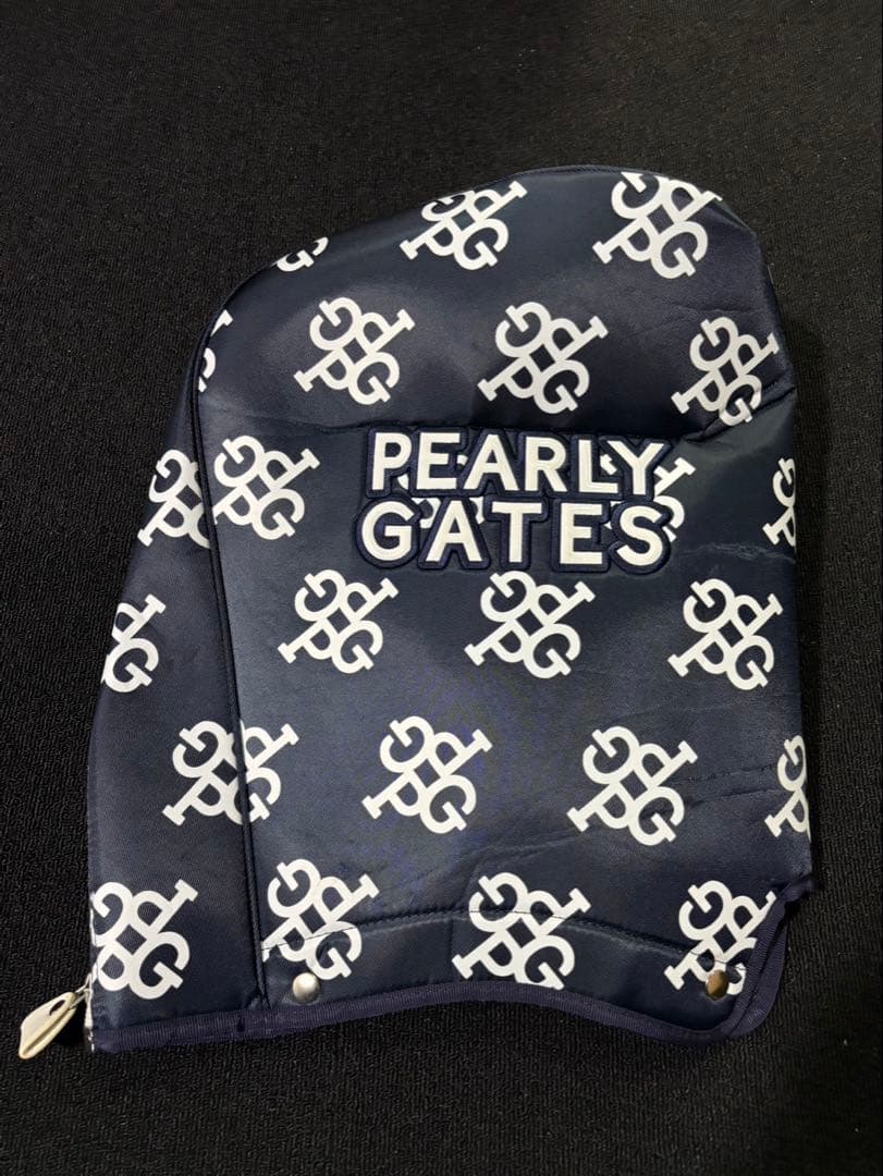 PG キャディバッグ ネイビー/ホワイト