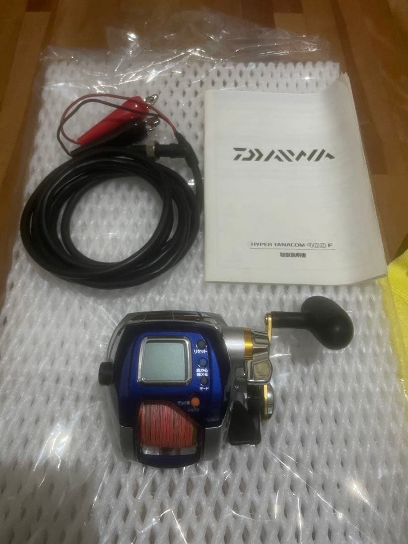 ダイワ　ハイパータナコン　400F 外観美品　ライン付き　動作未確認