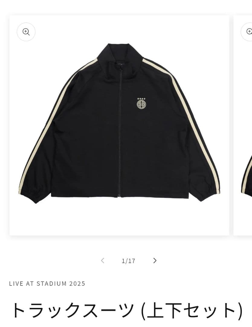 Official髭男dism トラックスーツ Rejoiceトートバッグ付