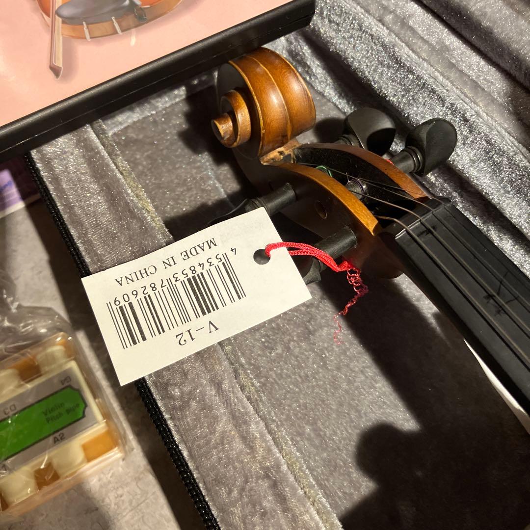 ほとんど新品 ハルシュタットバイオリン4/4 No.V-12 初心者独学セット