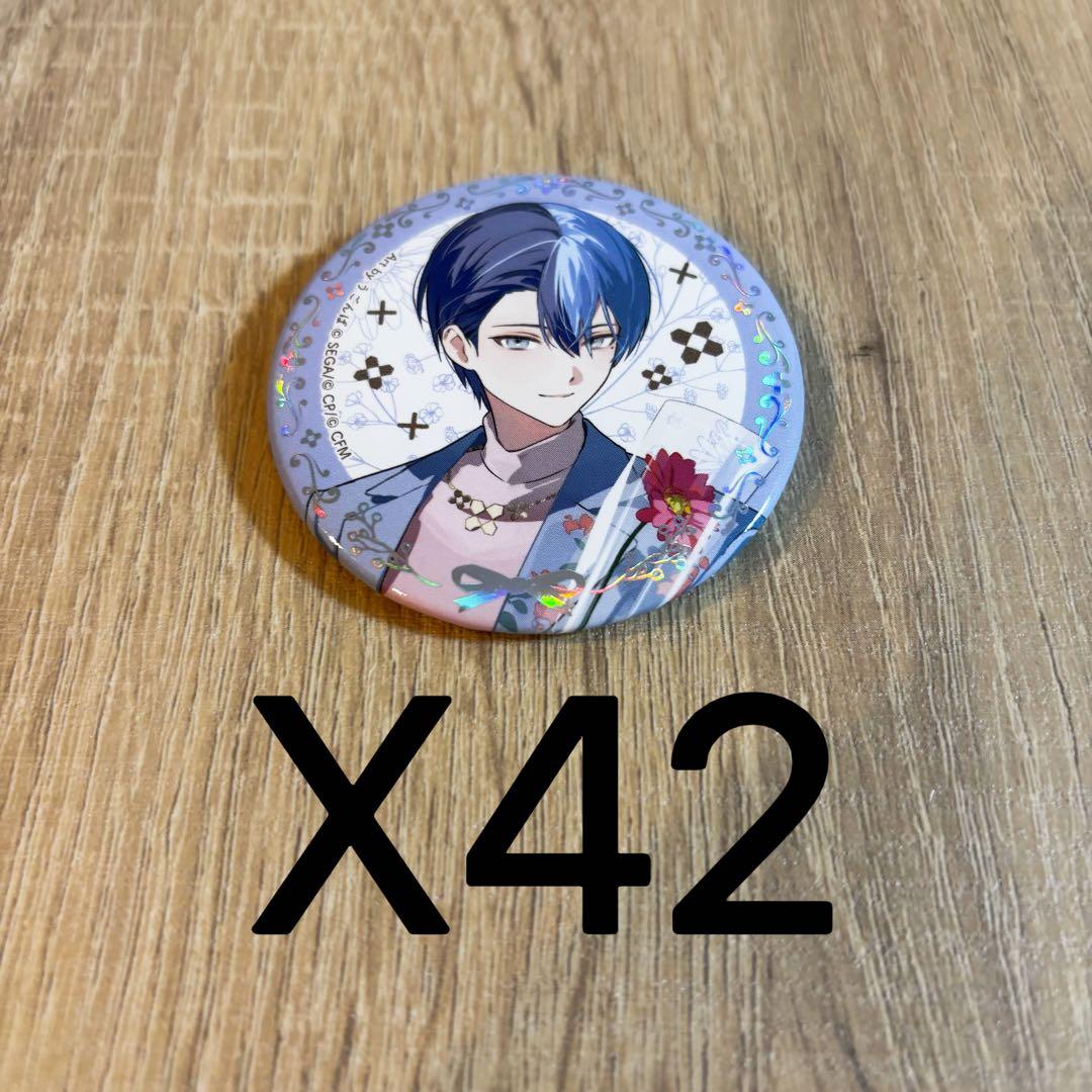 プロセカ プロジェクトセカイ 青柳冬弥 4周年 感謝祭 缶バッジ