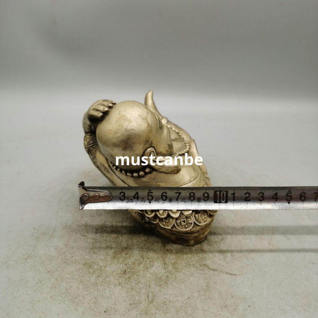 仏教美術 仏像 高枕憂いなし弥勒仏 客間お 茶台 事務机 工芸品 置物