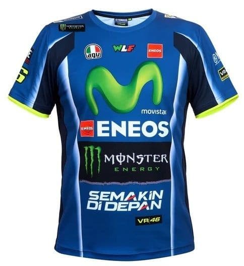YAMAHA VR46 movistarYAMAHA レプリカTシャツ Mサイズ