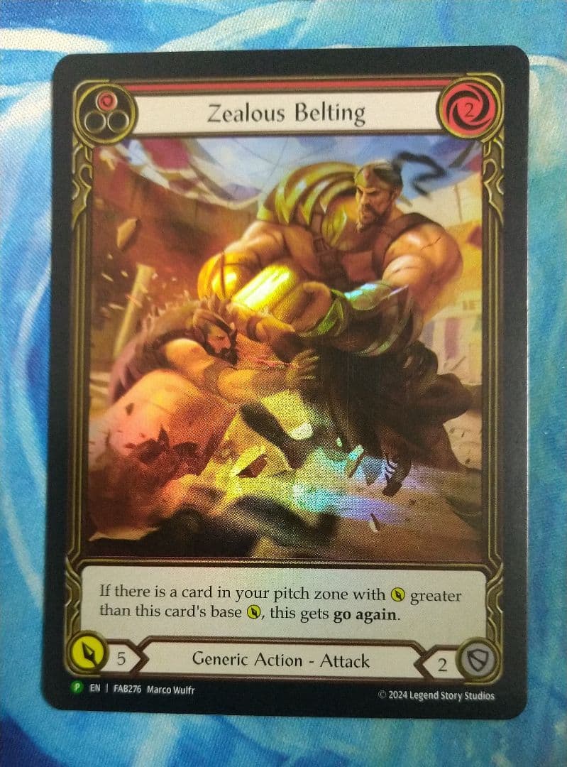 FAB 執拗な鞭打ち/Zealous Belting(赤)FAB EARF英語版