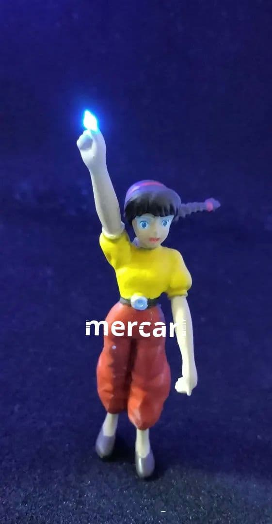 天空の城ラピュタ☆　フラップタープラモデル完成品　ケース付きバンダイ1/20