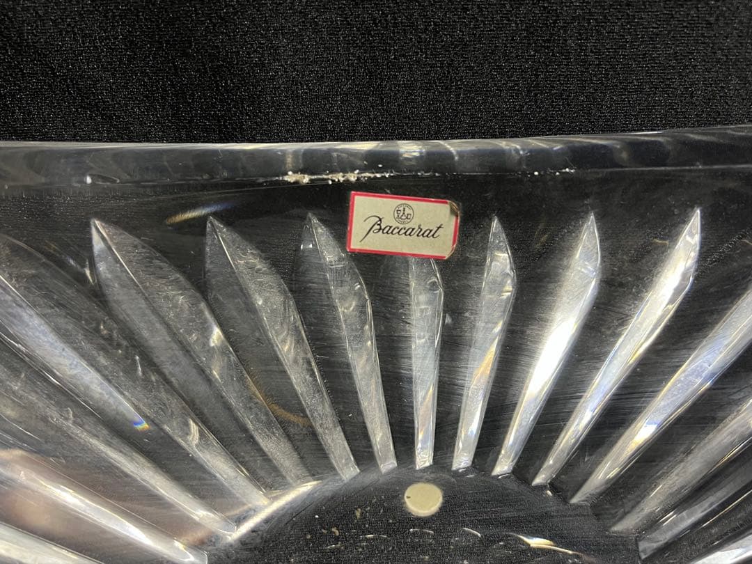 Baccarat クリスタルガラス ボウル　コンポート　高さ14cm