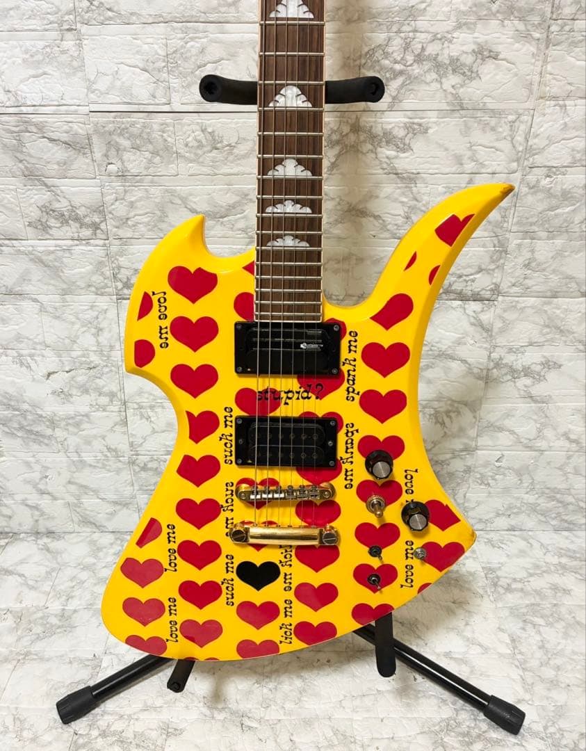 【整備済】Burny MG-145S hide シグネチャー イエローハート