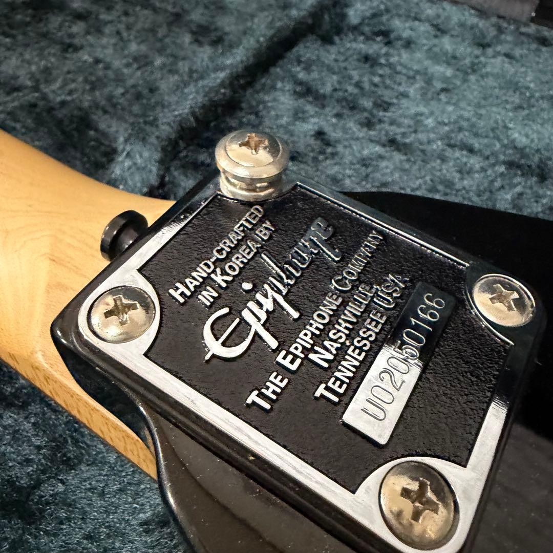 希少　EPIPHONE エピフォン　ランディV 変形　ハードケース付き