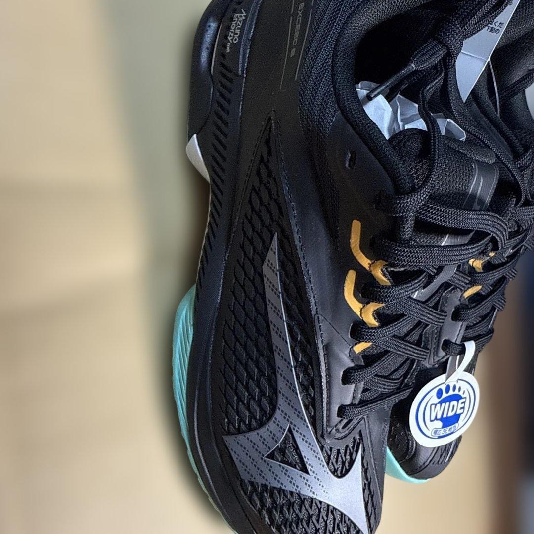 Mizuno テニスシューズ ワイド ブラック