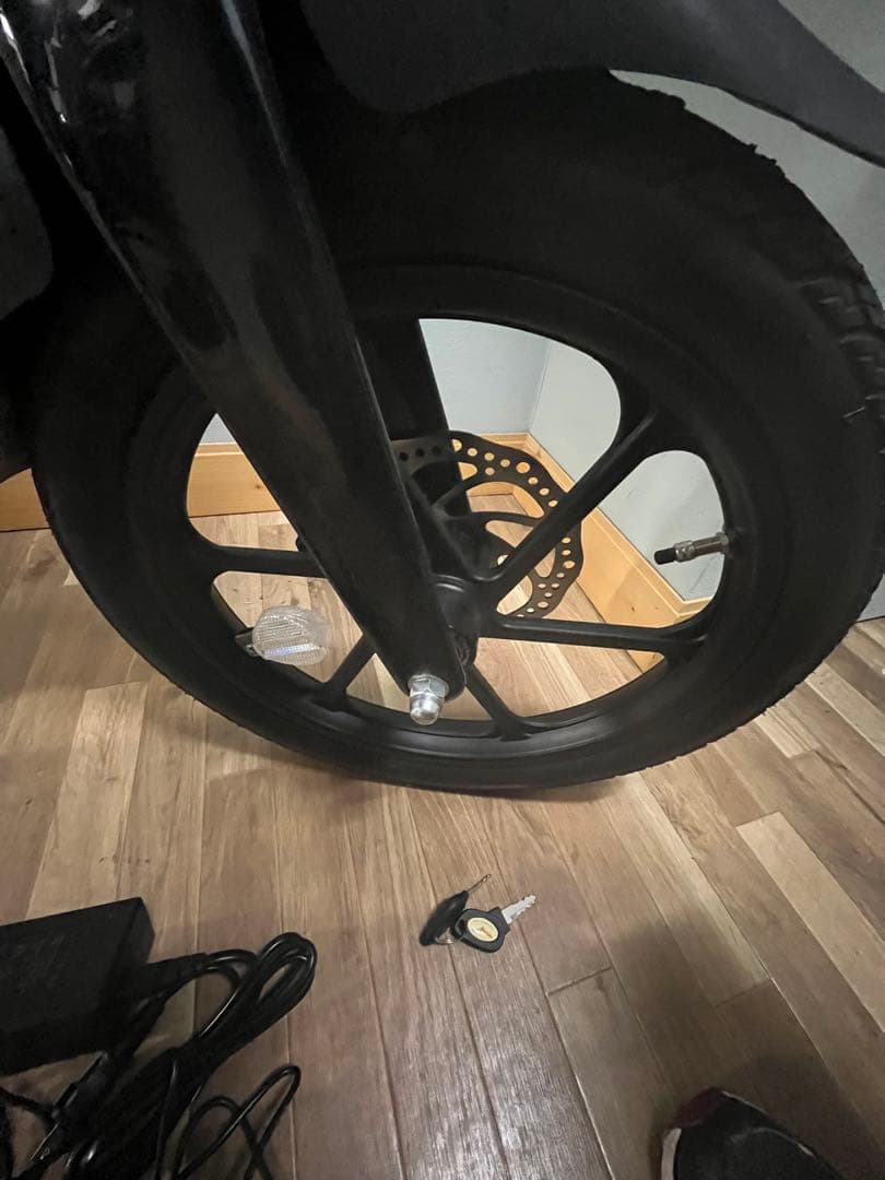 【引き取り限定】CHOCO-NORI 電動アシスト折りたたみ自転車 ブラック