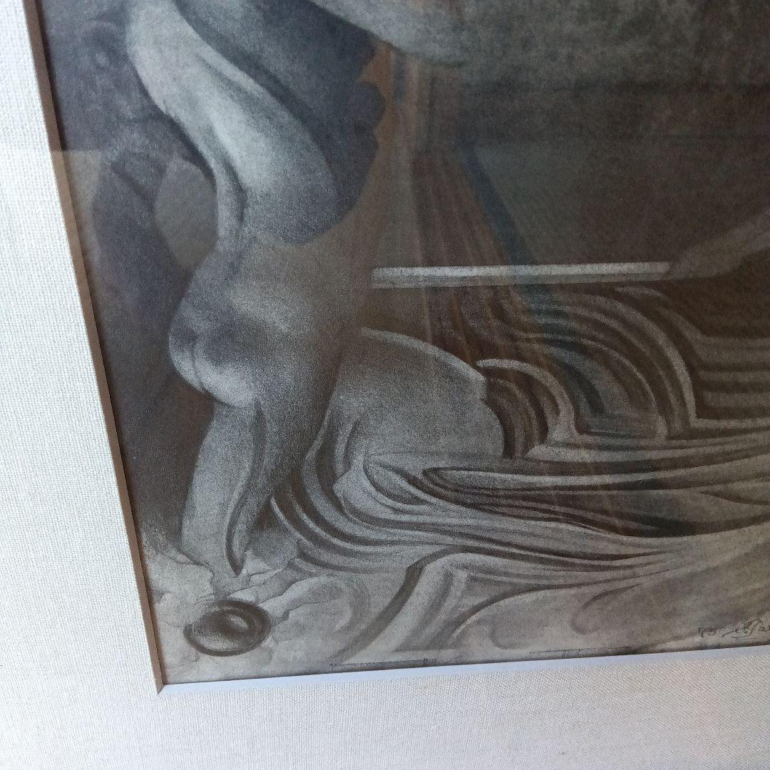 建石修志　鉛筆画　直筆　サイン　署名　北川健次　銅版画　山本六三　山下陽子