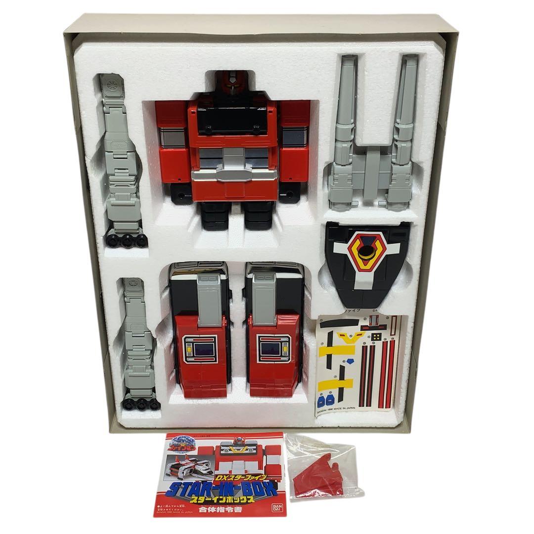 希少　ほぼ新品　地球戦隊ファイブマン　DXスターファイブ　スターインボックス