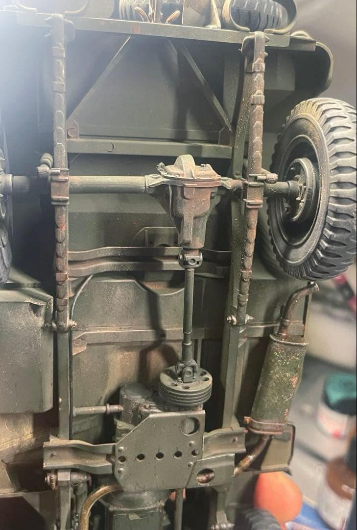 タコム1/16米陸軍 1/4トン 4X4 G503 ユーティリティトラック完成品