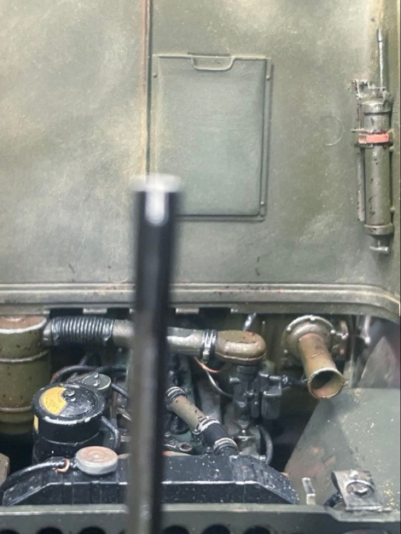 タコム1/16米陸軍 1/4トン 4X4 G503 ユーティリティトラック完成品