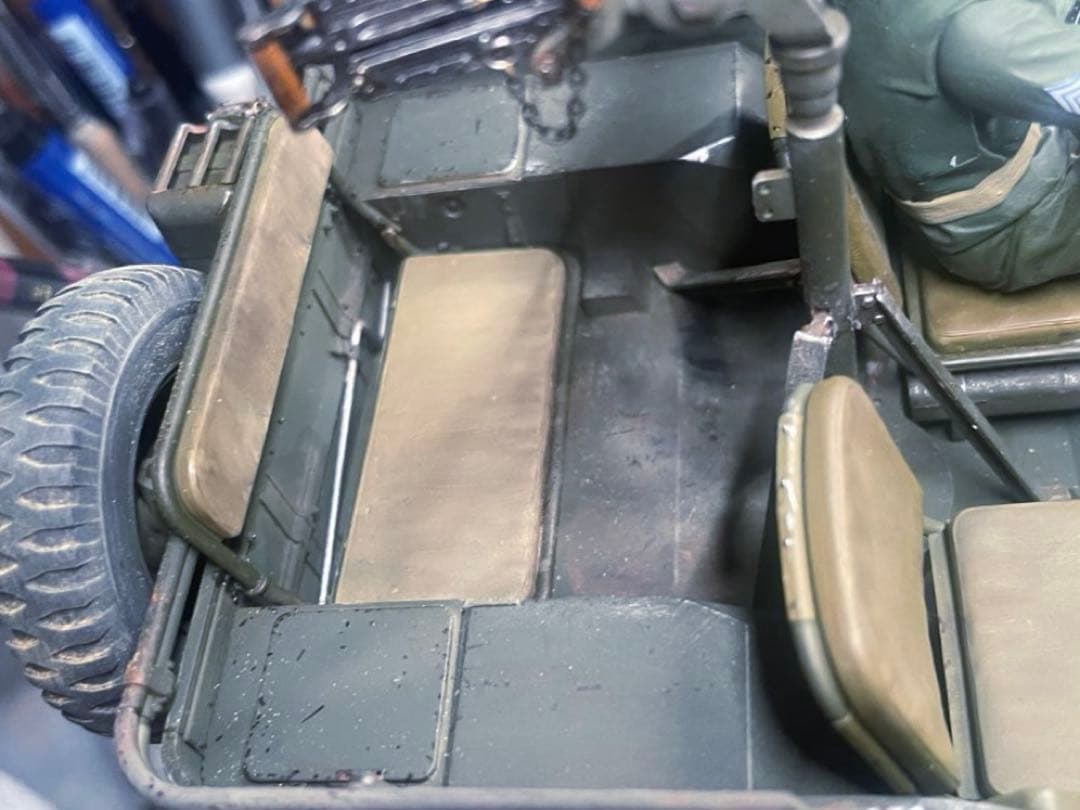 タコム1/16米陸軍 1/4トン 4X4 G503 ユーティリティトラック完成品