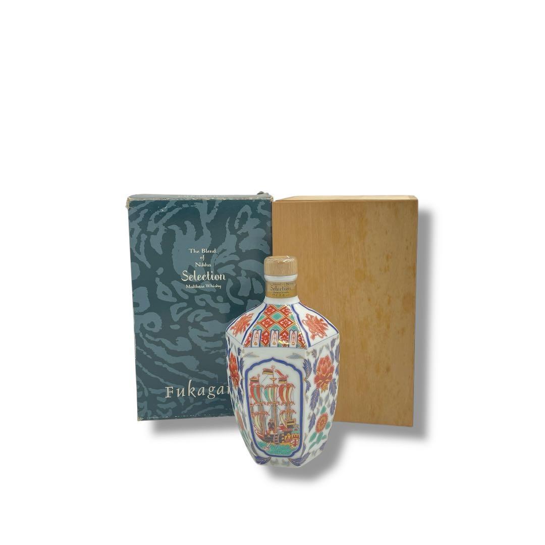 【未開栓】希少！深川Selection 有田焼きボトル/ニッカウヰスキー