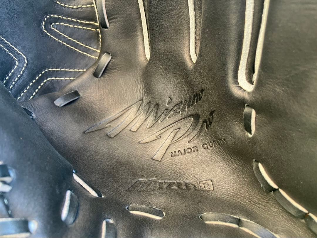 Mizuno ミズノプロ 野球グローブ 黒　軟式　投手用