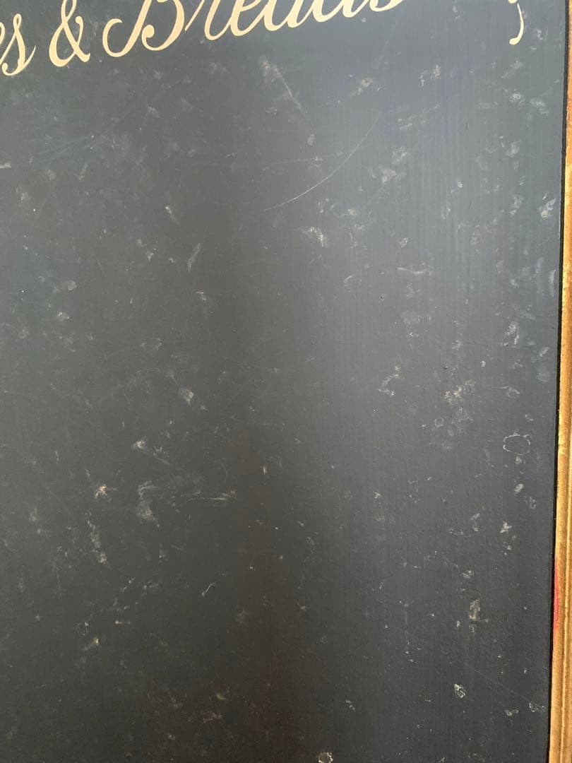 木彫り　メニューボード　黒板　アンティーク　シェフ　おじさん　激レア！　入手困難